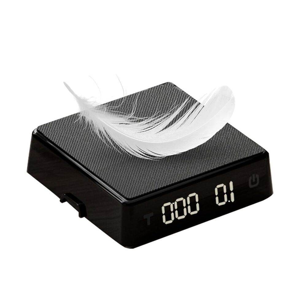 Coffee Scale with Timer - Espresso Scale with Timer Mini Rechargeable Portable